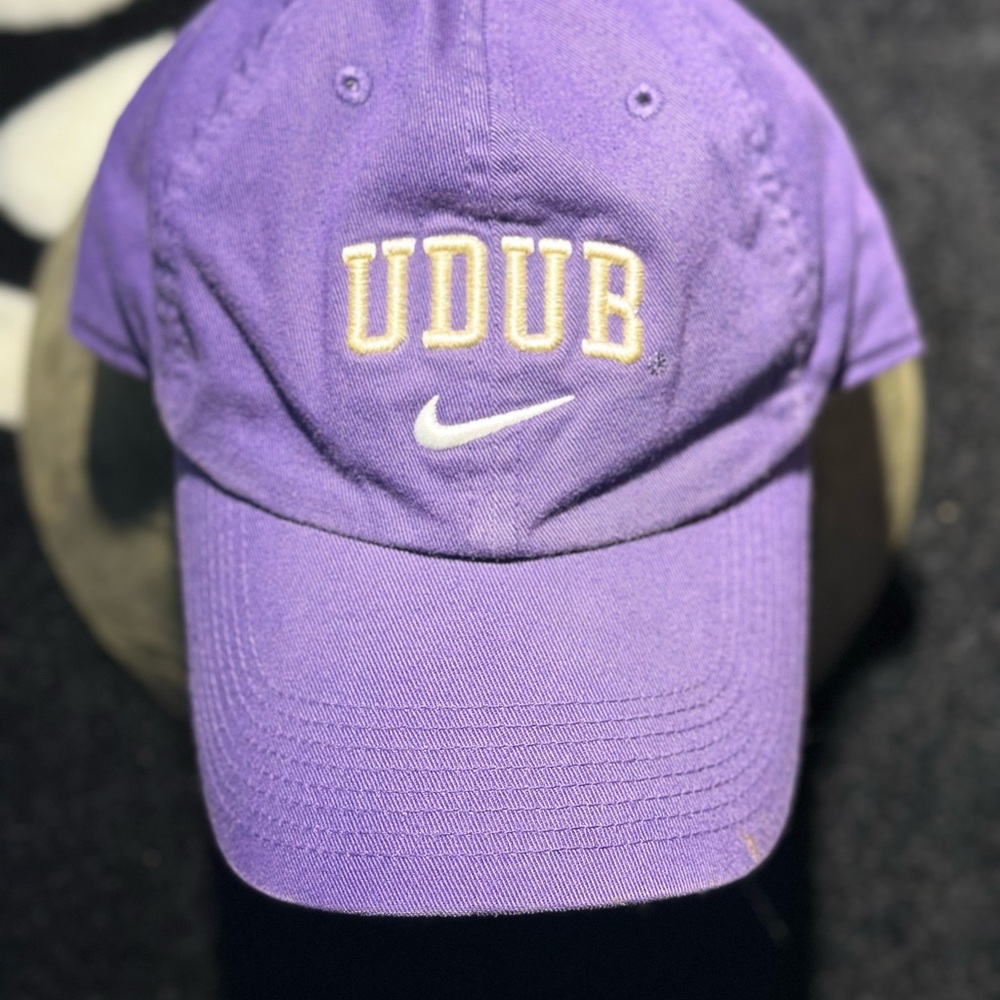 Nike Purple Cap with White Logo